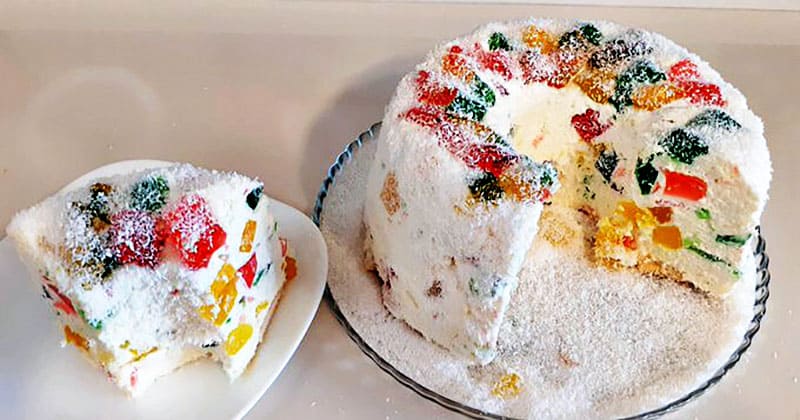 Новогодний торт без выпечки: "Зимняя сказка" по вашим просьбам