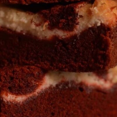 Праздничный десерт: нежный чизкейк "Красный бархат" к 8 Марта