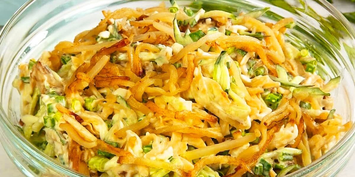 Сытный и бюджетный салат без мяса, который покорит вашего мужчину