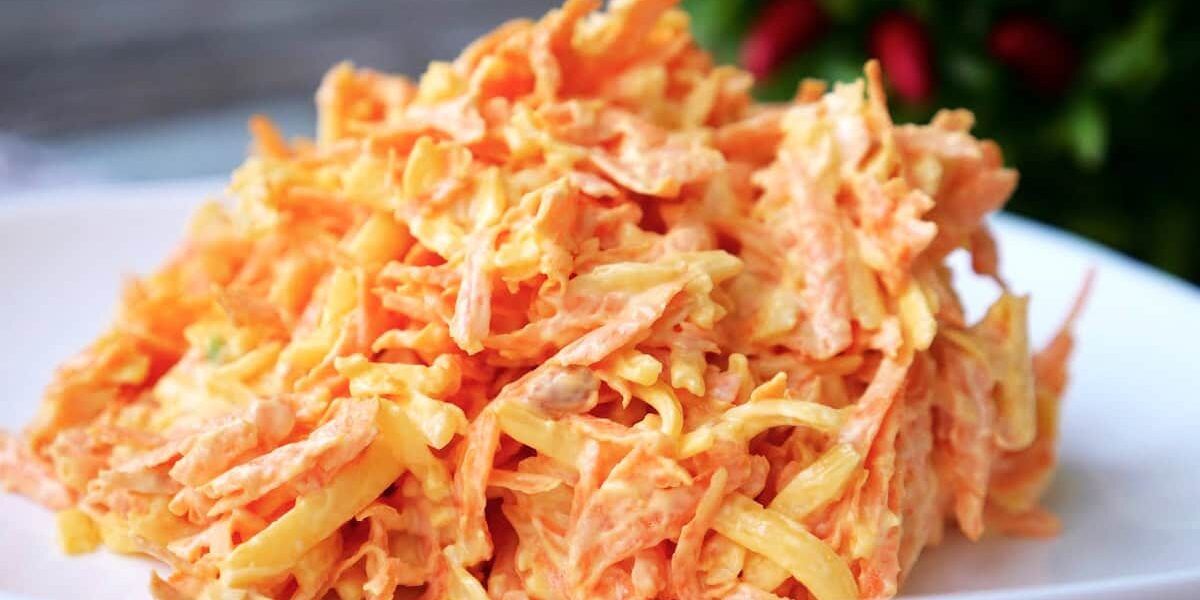 Быстрый салат «Белочка» за 2 минуты: простой рецепт на каждый день