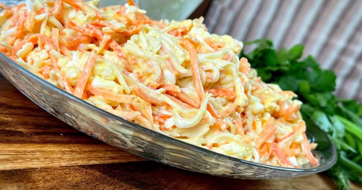 Простой и быстрый салат, который покорит вас вкусом