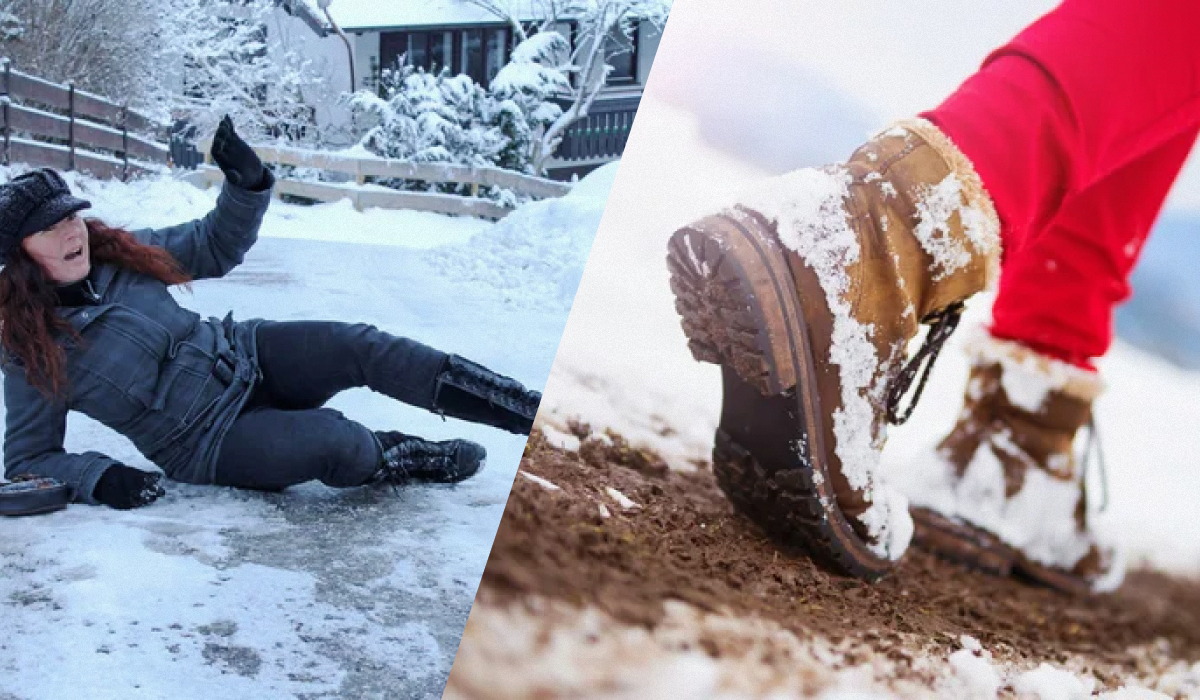 Лайфхаки для обуви: как сделать так, чтобы она не скользила по снегу и льду