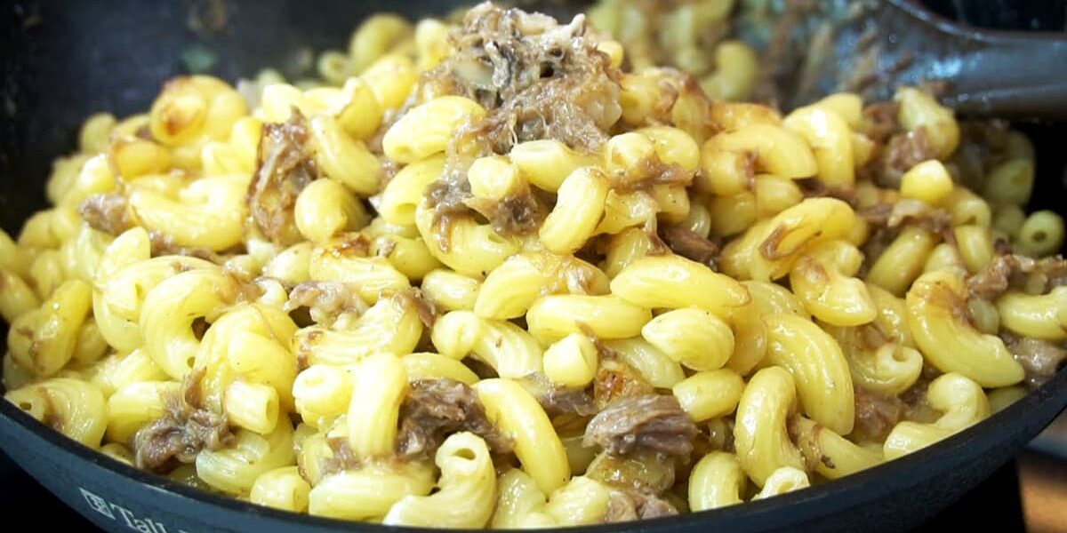 Макароны по-дедовски: вкусный и бюджетный ужин от бабушки. Проверенный рецепт