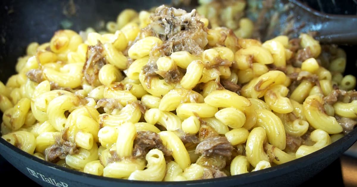 Макароны по-дедовски: вкусный и бюджетный ужин от бабушки. Проверенный рецепт