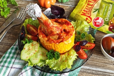 Куриные ножки в кабачковых "сапожках": простой и вкусный рецепт