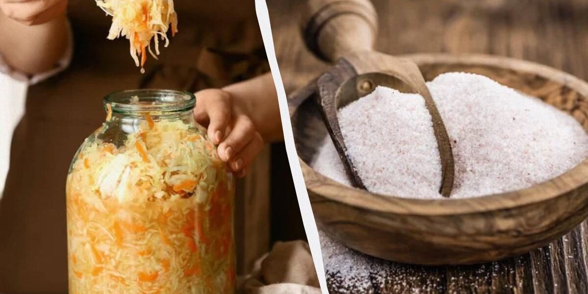 Секрет хрустящей квашеной капусты: какая соль нужна и сколько добавлять