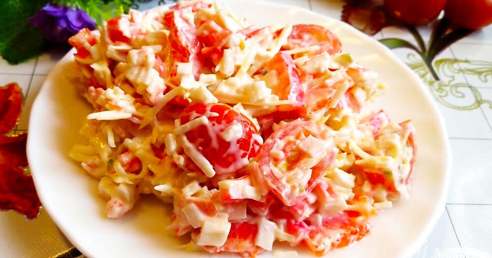 Салат, который готовится 5 минут: любимый рецепт, проверенный годами