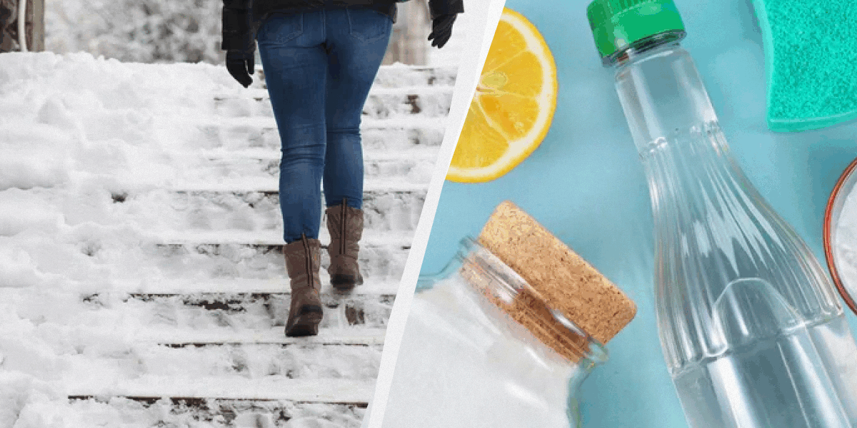 Дешевое средство от льда для дачи: как уберечься от падений