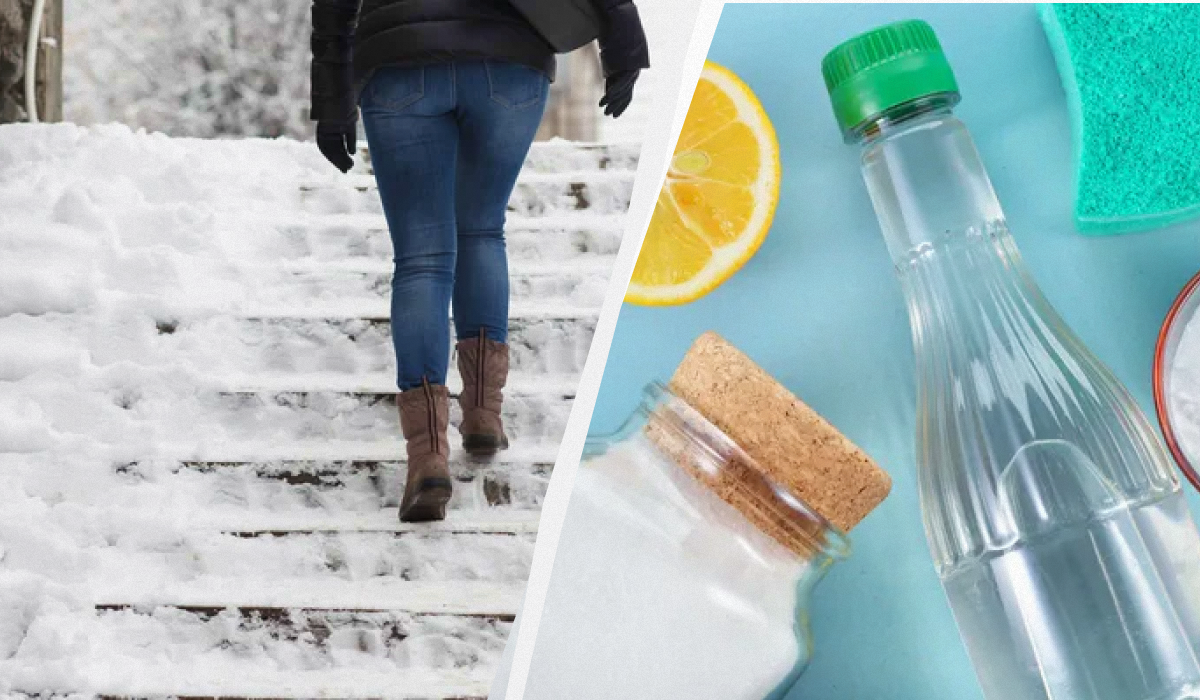 Дешевое средство от льда для дачи: как уберечься от падений