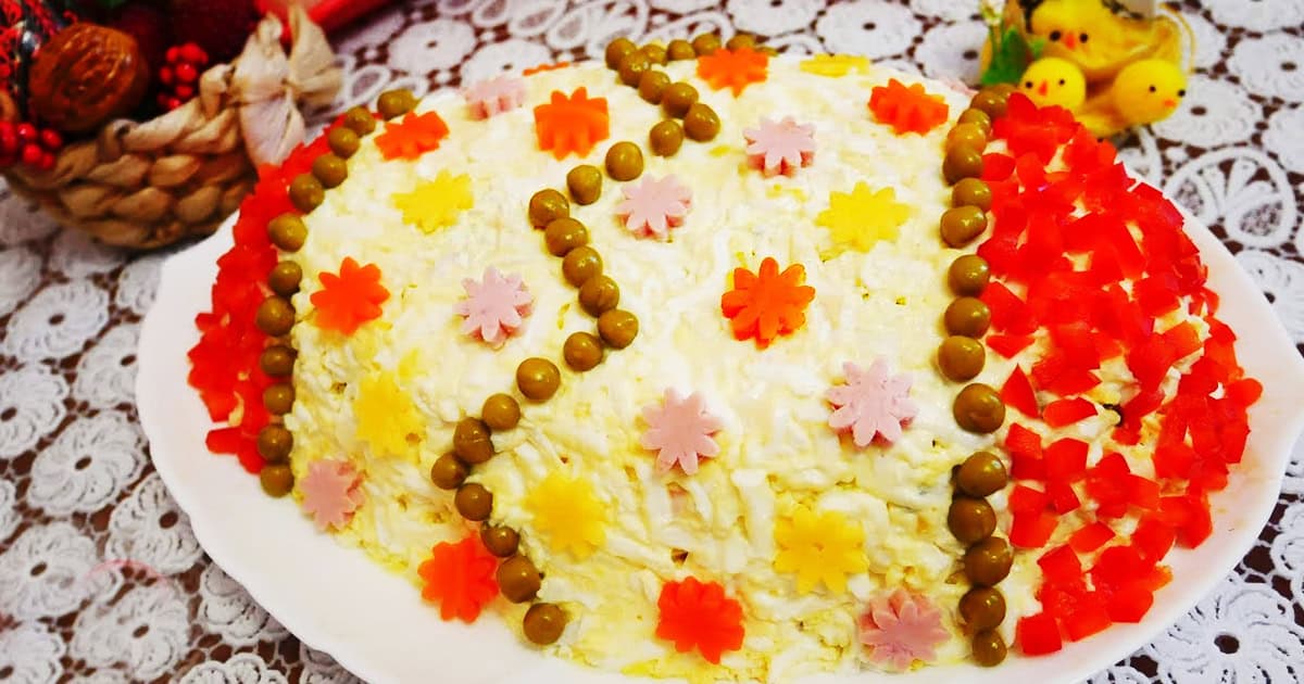 Салат "Писанка" – секрет праздничного стола, который покорит всех