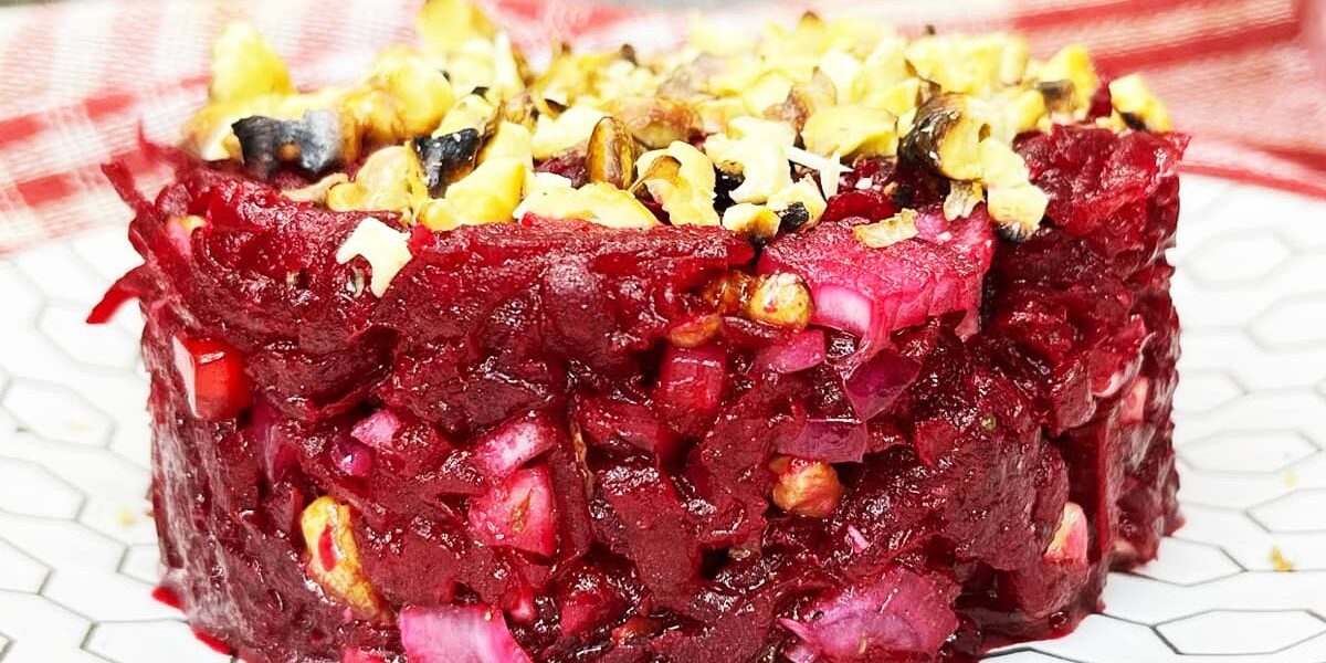 «Вифлеемская звезда»: постный салат для вашего рождественского стола