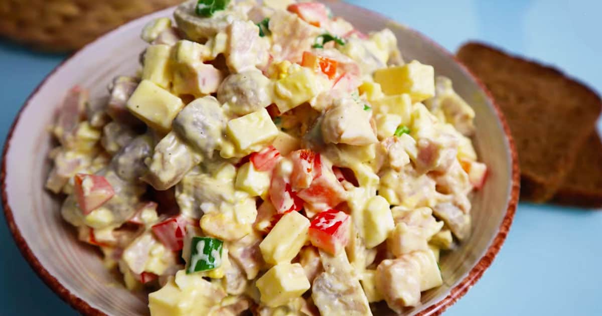 Забудьте про Оливье: этот салат покорит вас вкусом!
