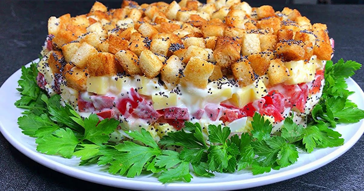 Самый вкусный салат для любого случая: просто, быстро и нравится всем!