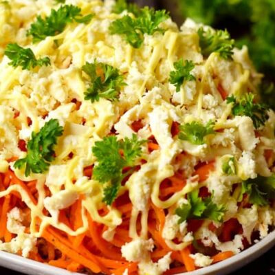 Салат, который покорит сердце вашего мужчины: рецепт "Мужские слезы" для незабываемого вечера