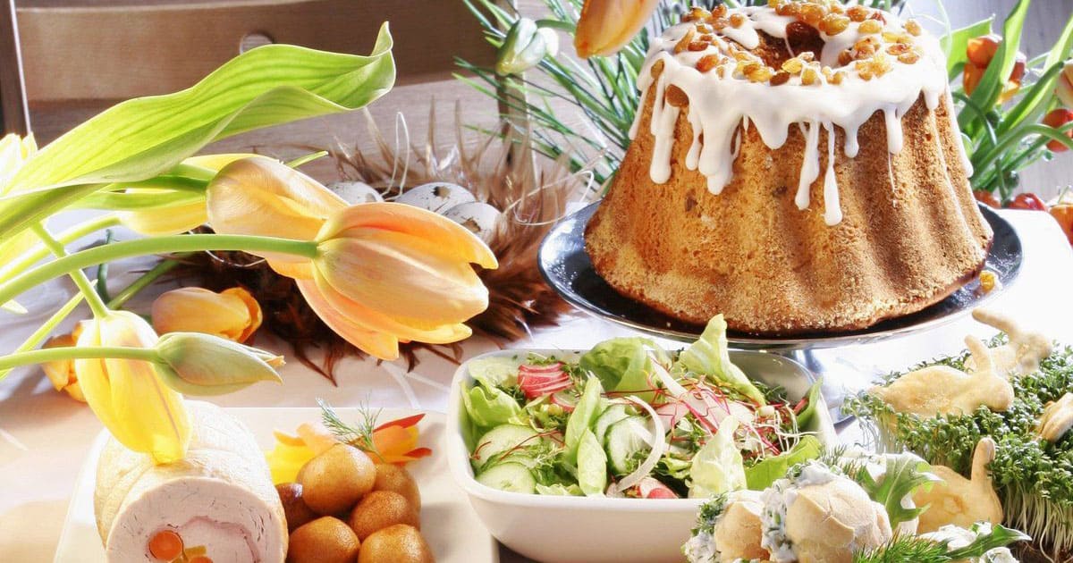 Праздничный стол на Пасху: что приготовить, а чего избегать