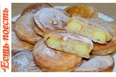 Ароматные яблочные оладьи: простой рецепт для уютного чаепития