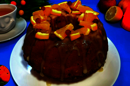 Рождественский кекс: рецепт с орехами и ягодами для праздничного стола