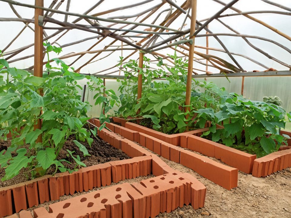 Секреты опытных дачников: зачем класть кирпичи в теплицу осенью