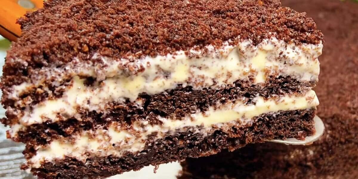 Шоколадный торт за 20 минут: простой рецепт без весов и миксера