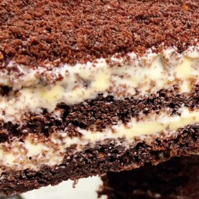 Шоколадный торт за 20 минут: простой рецепт без весов и миксера