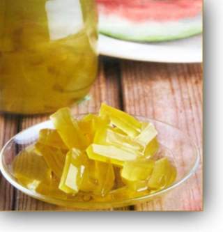 Цукаты из арбузных корок: вкусный и простой рецепт для дома