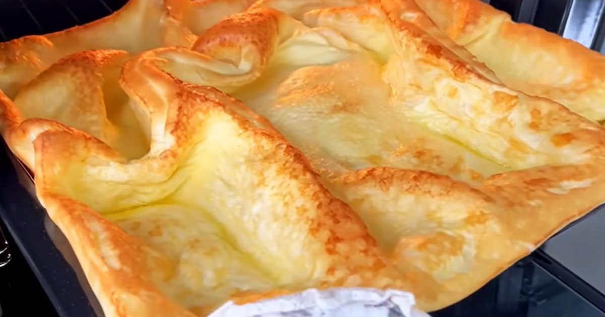 Быстрый десерт из теста для блинов: божественный вкус за 5 минут