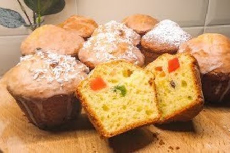 Нежные творожные куличи: простой рецепт к празднику