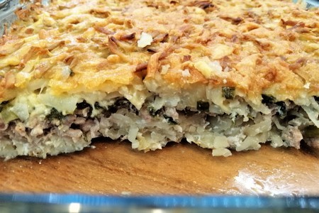 Сытная картофельная запеканка с фаршем: простой рецепт для всей семьи