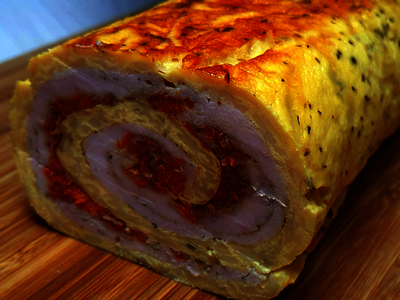 Идеальный рулет с курицей и овощами: легкий рецепт для ужина