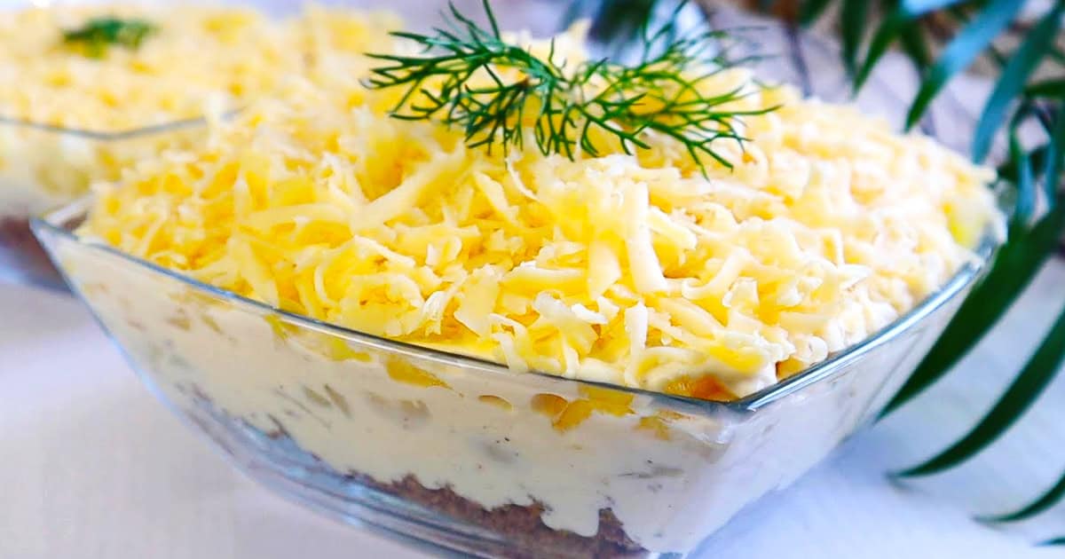 Салат "Маркиз": простой рецепт из 4 ингредиентов, который вас удивит