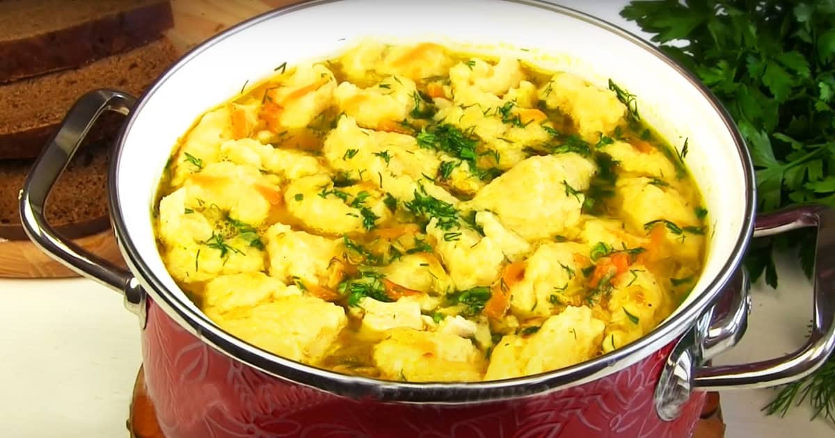 Легкий суп на каждый день, который полюбят все, включая детей