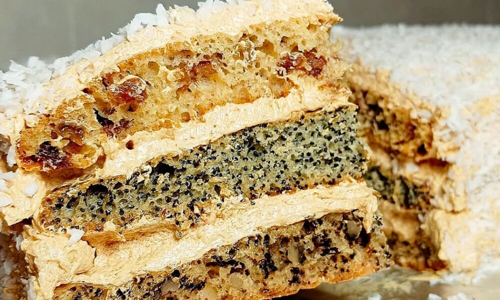 Классический торт с тремя вкусами: забытый рецепт с легендарным кремом