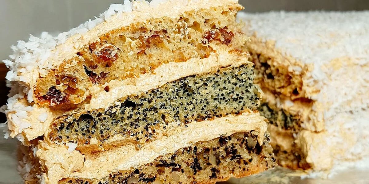 Классический торт с тремя вкусами: забытый рецепт с легендарным кремом