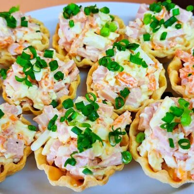 Фирменные тарталетки: идеальный рецепт закуски, которая понравится всем
