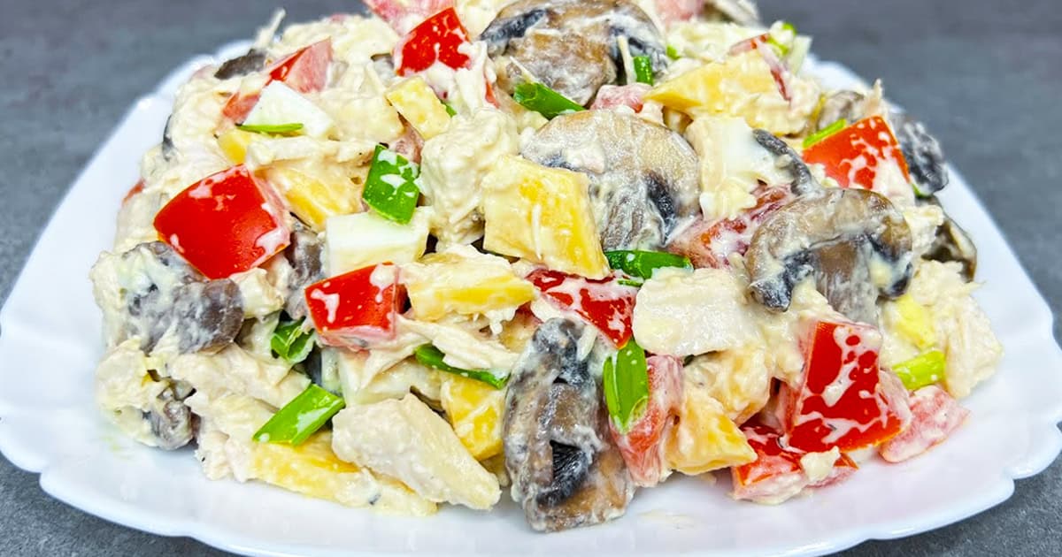 Салат "Жозефина": Идеальный выбор вместо "Цезаря" для особенного ужина