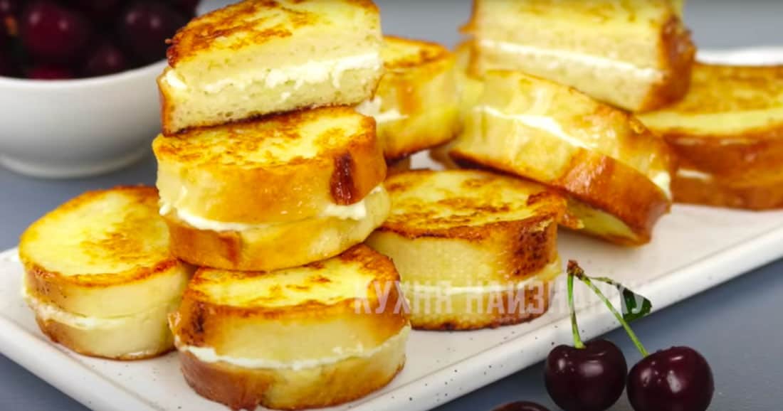 Быстрый и вкусный завтрак из батона и сыра: дети в восторге!