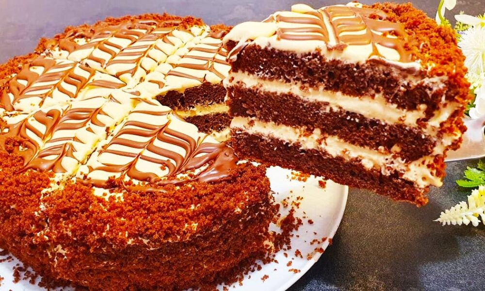 Быстрый торт "Помощник": Идеальный десерт для занятых женщин – вкус на 5+, готовка за 2 минуты