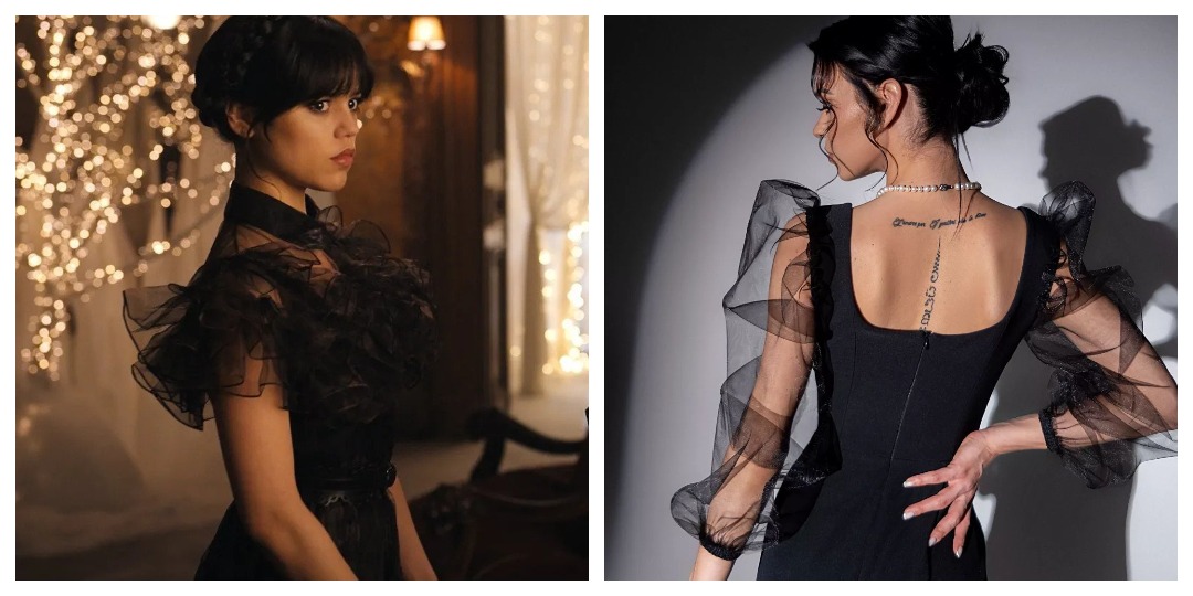 Новогодний образ в стиле Уэнсдей: идеи для создания уникального стиля