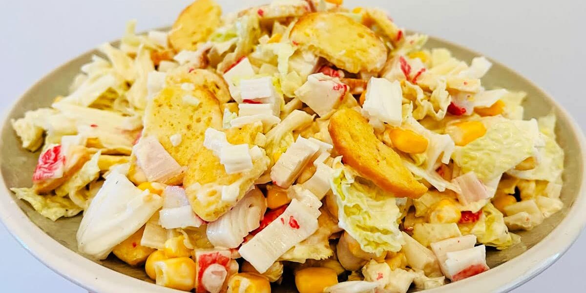 Салат, который съедается с миской: двойная порция для любимых!