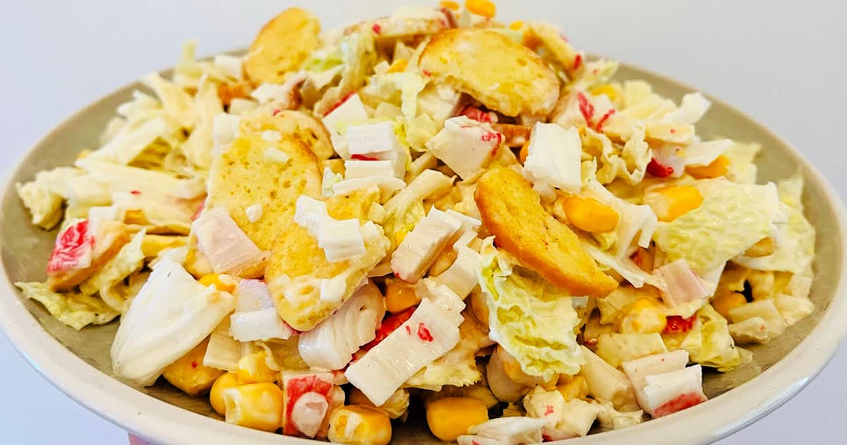 Салат, который съедается с миской: двойная порция для любимых!