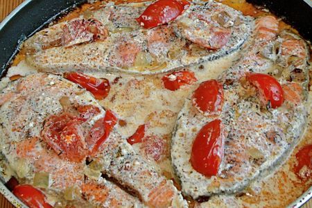 Нежное филе форели в сливочном соусе: простой рецепт для ужина