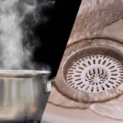 Простой способ прочистить раковину: можно ли использовать кипяток для уборки дома