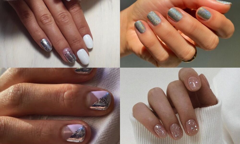 Серебристый маникюр: главный тренд этой зимы от звезд