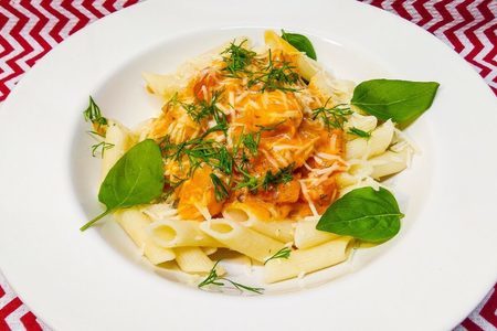 Паста, паста с индейкой, итальянская паста