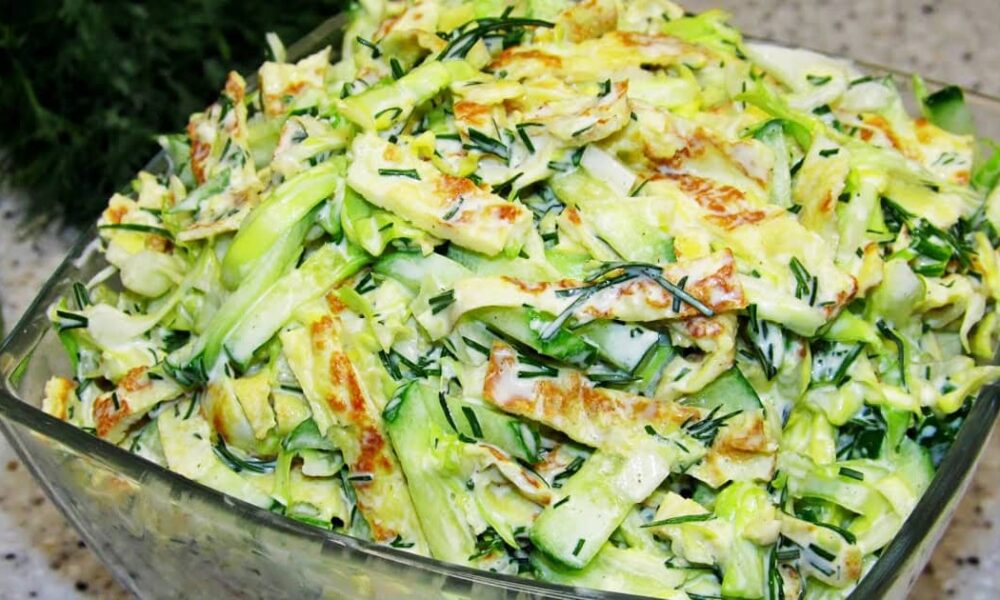салат, секретный салат, салат из капусты