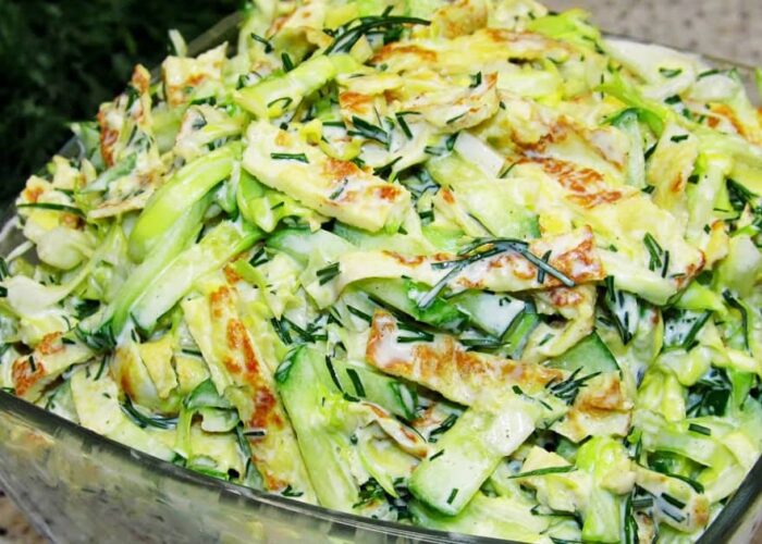 салат, секретный салат, салат из капусты