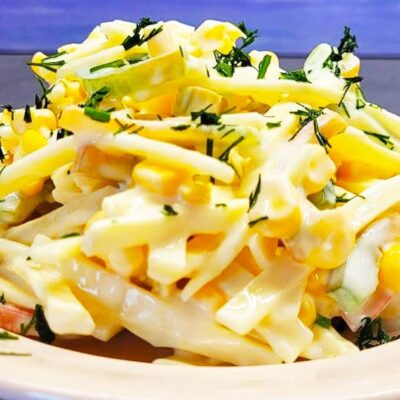 салат, быстрый салат, салат без варки