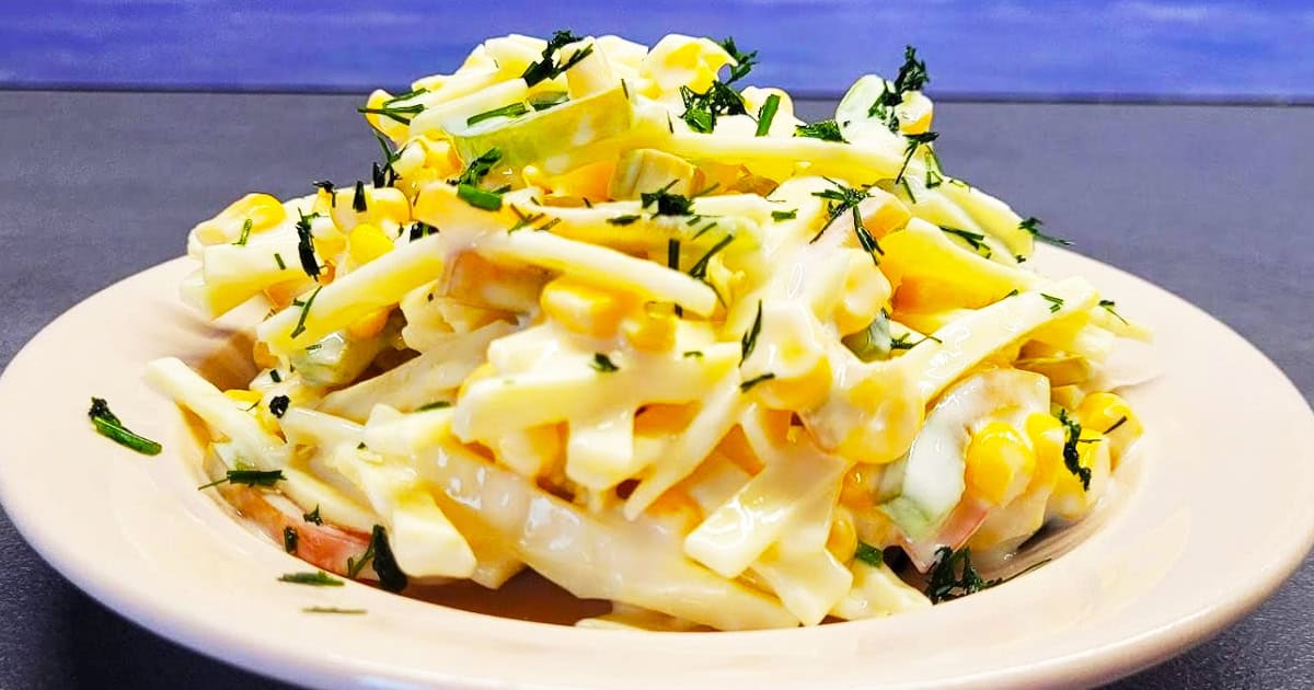 салат, быстрый салат, салат без варки