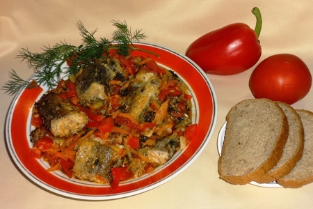 Рыба, постные рецепты, рыба с овощами